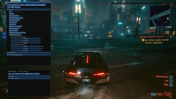 Entity Inspector